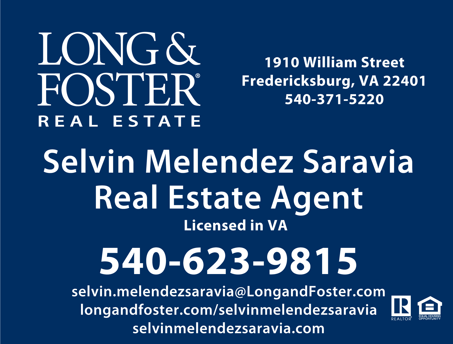 Selvin Melendez Saravia Fredericksburg